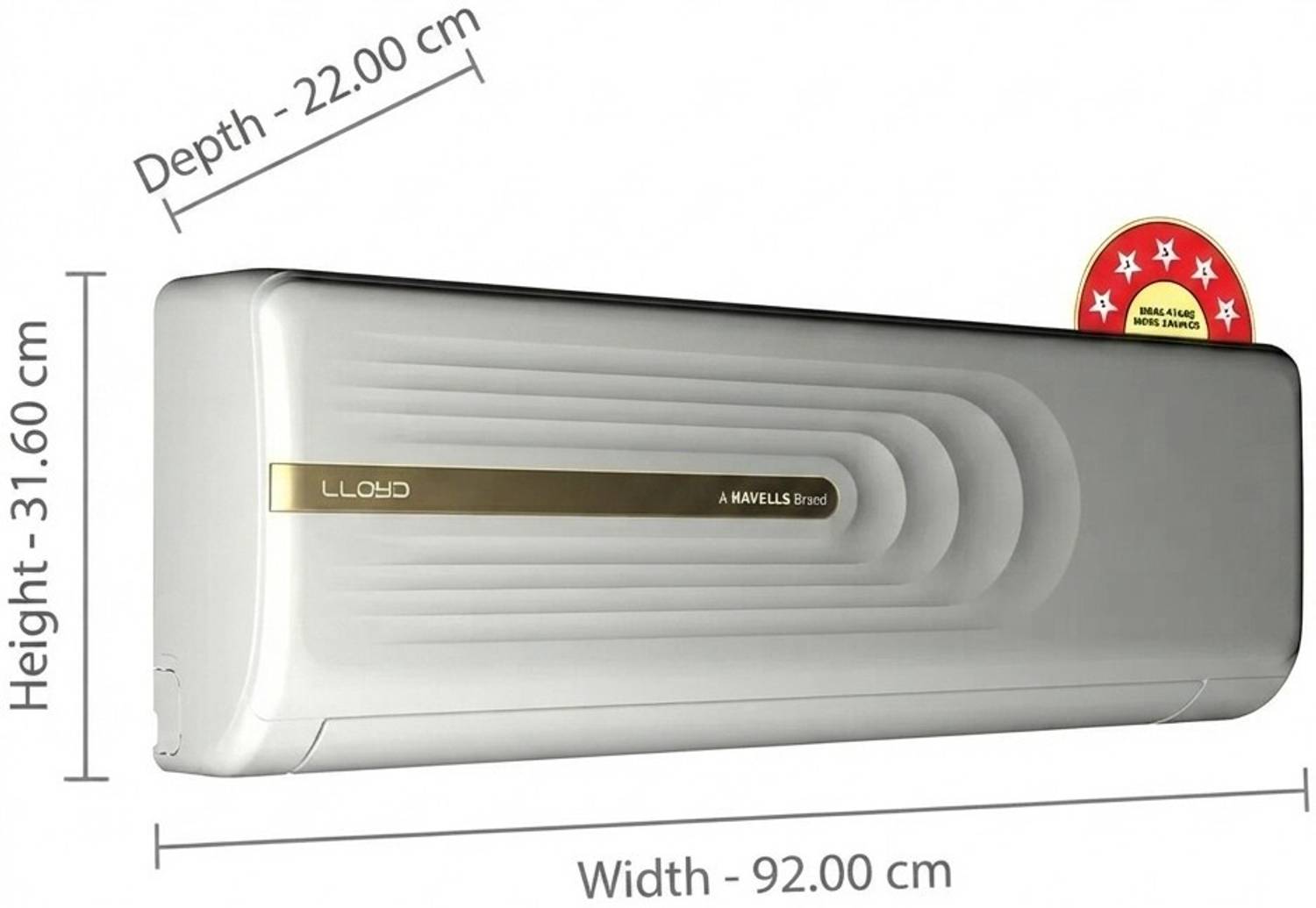 Lloyd 2025 1.5 Ton 5 Star Split Inverter Wi-fi AC - Image 5
