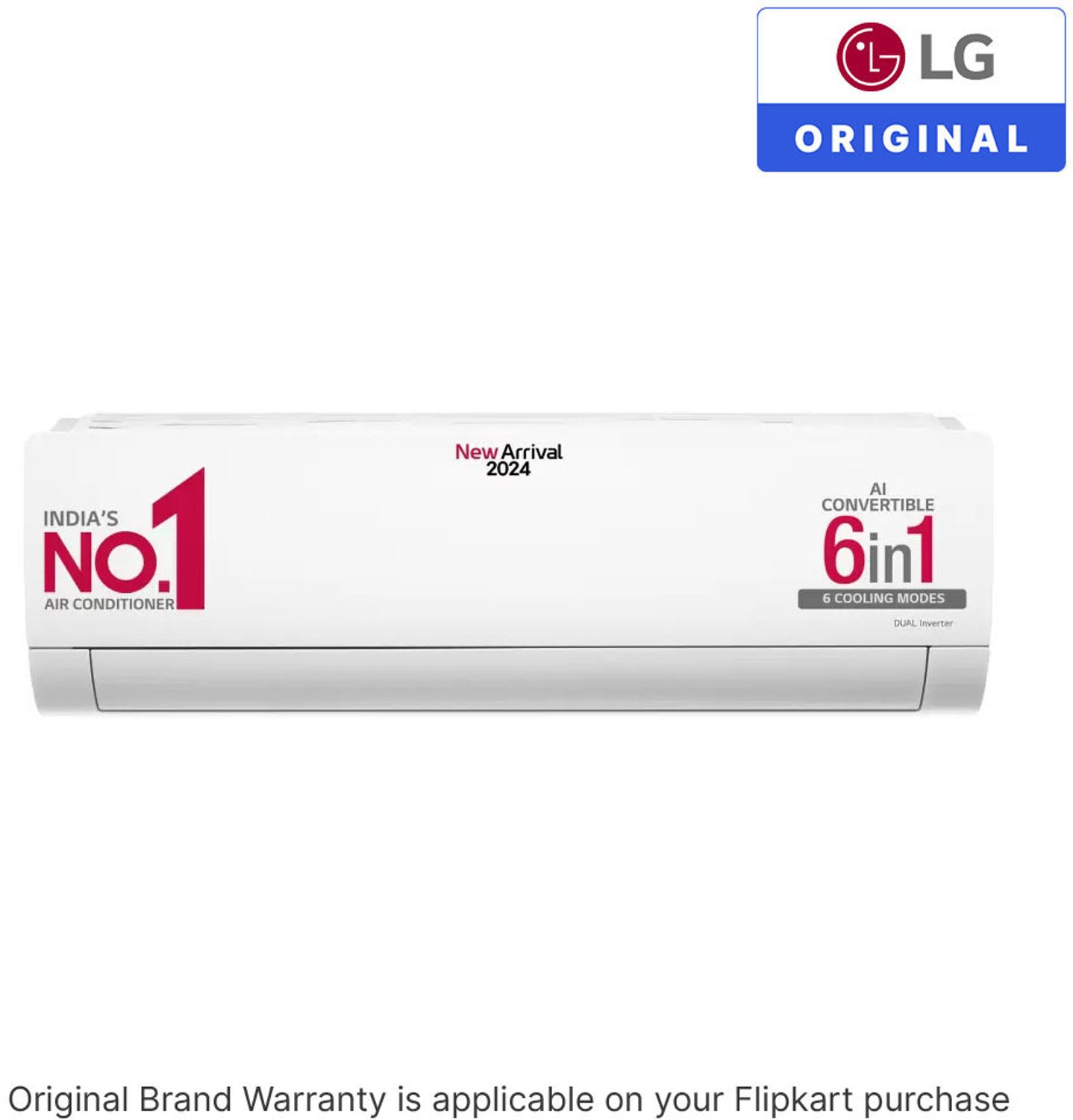 Image of LG 2024 Model 0.8 Ton 3 Star Split Dual Inverter HD Filter with Anti-Virus Protection with VIRAAT Mode & ADC Sensor AC