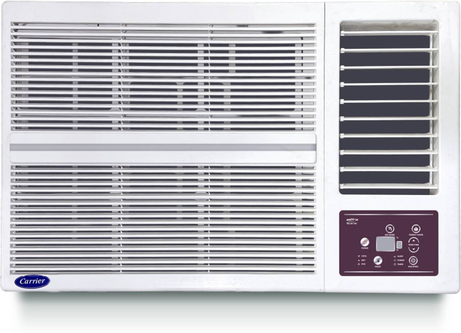 CARRIER 2026 Model 1.5 Ton 5 Star Window Inverter Turbo mode for Faster Cooling, Energy Saver Mode, Dry Function for Monsoons, Auto Timer and Dust Filter AC