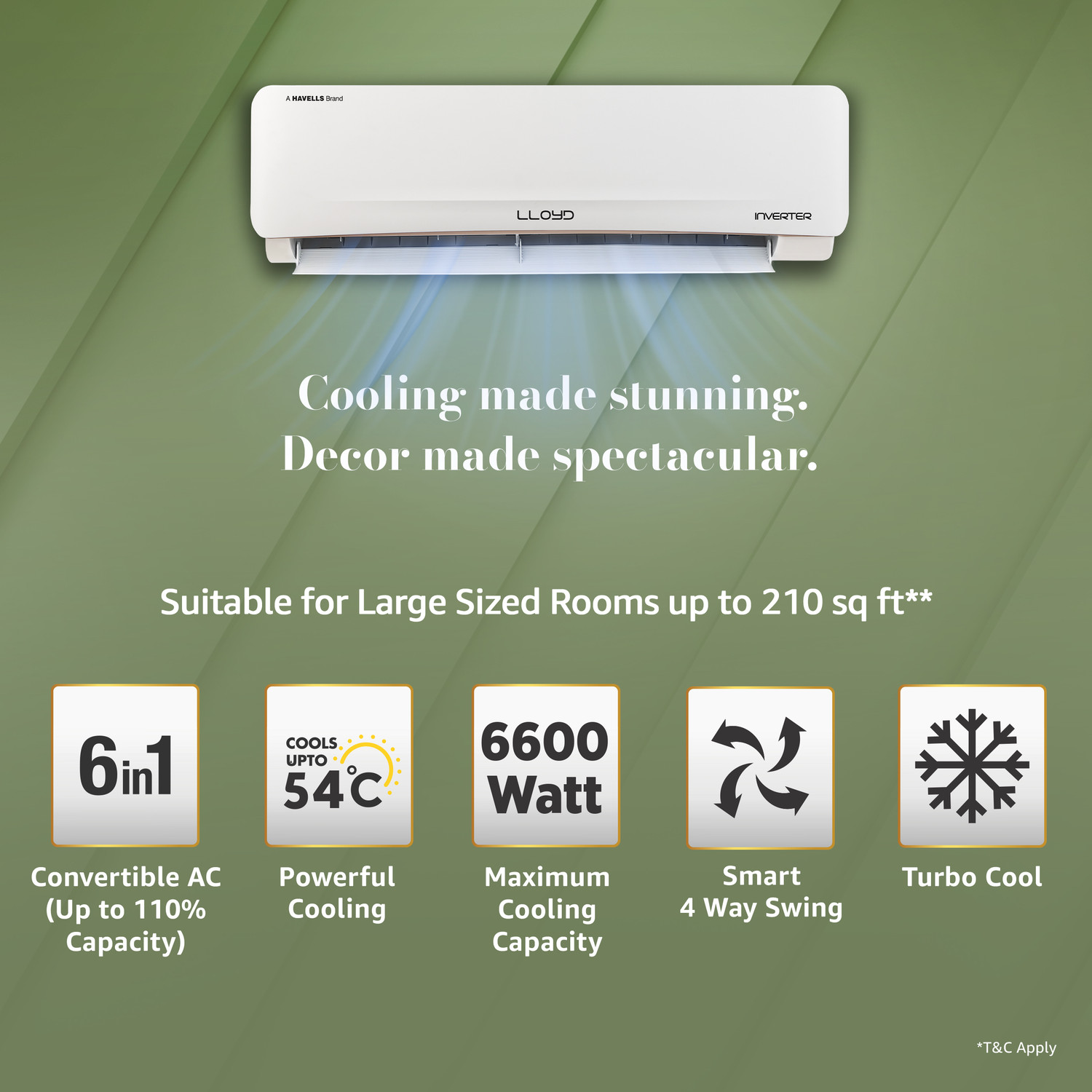Image of Lloyd 2026 Model 2 Ton 5 Star Split Inverter AC