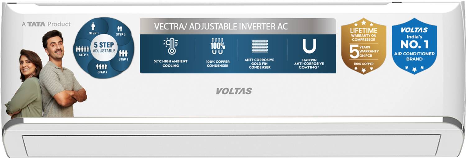 Voltas 2026 Model 1.5 Ton 3 Star Split Inverter AC (183INV CAN(45
