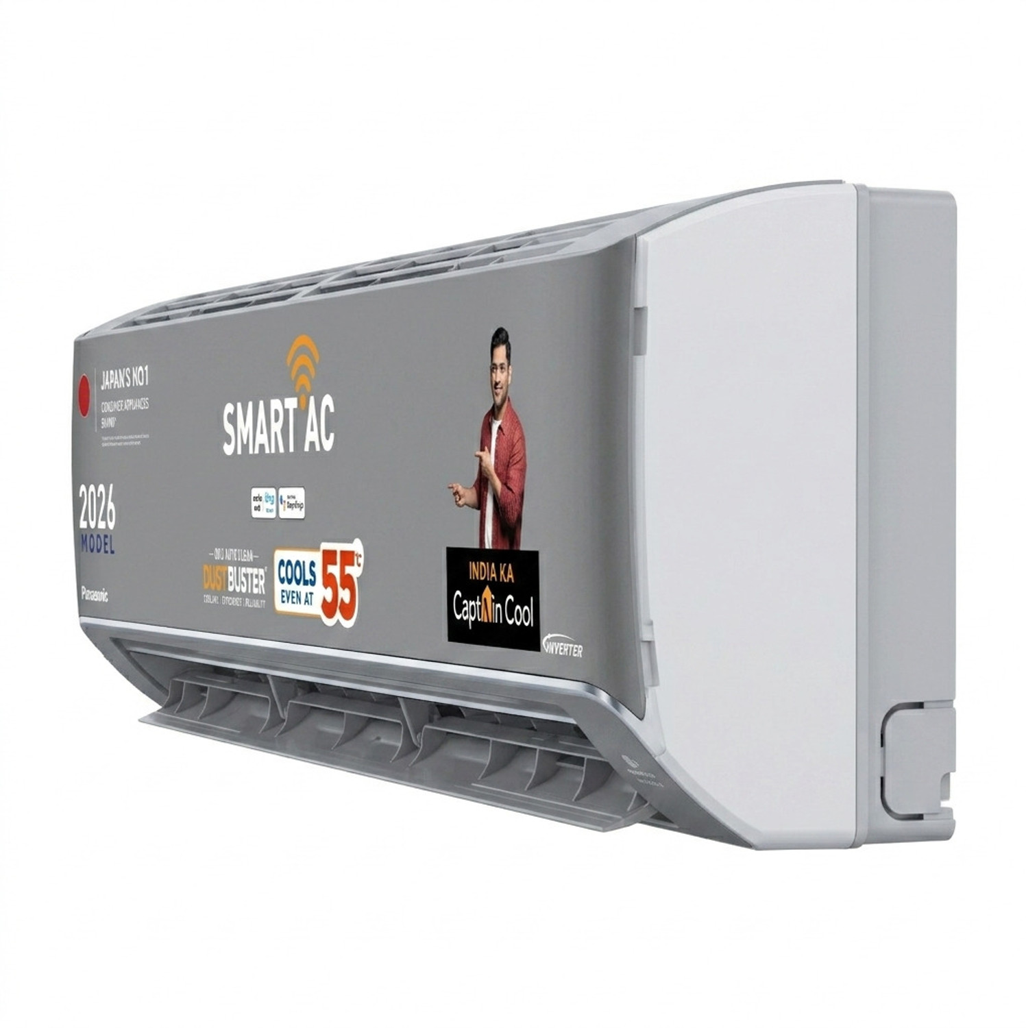 Image of Panasonic 2026 Model 1.5 Ton 3 Star Window Inverter with Wi-fi AC