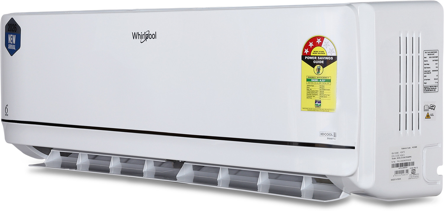 Image of Whirlpool 2026 Model 1.5 Ton 3 Star Split Inverter AC