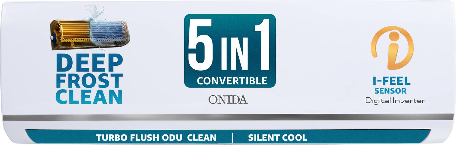 ONIDA 2026 Model 1 Ton 3 Star Split Inverter Star Split Inverter