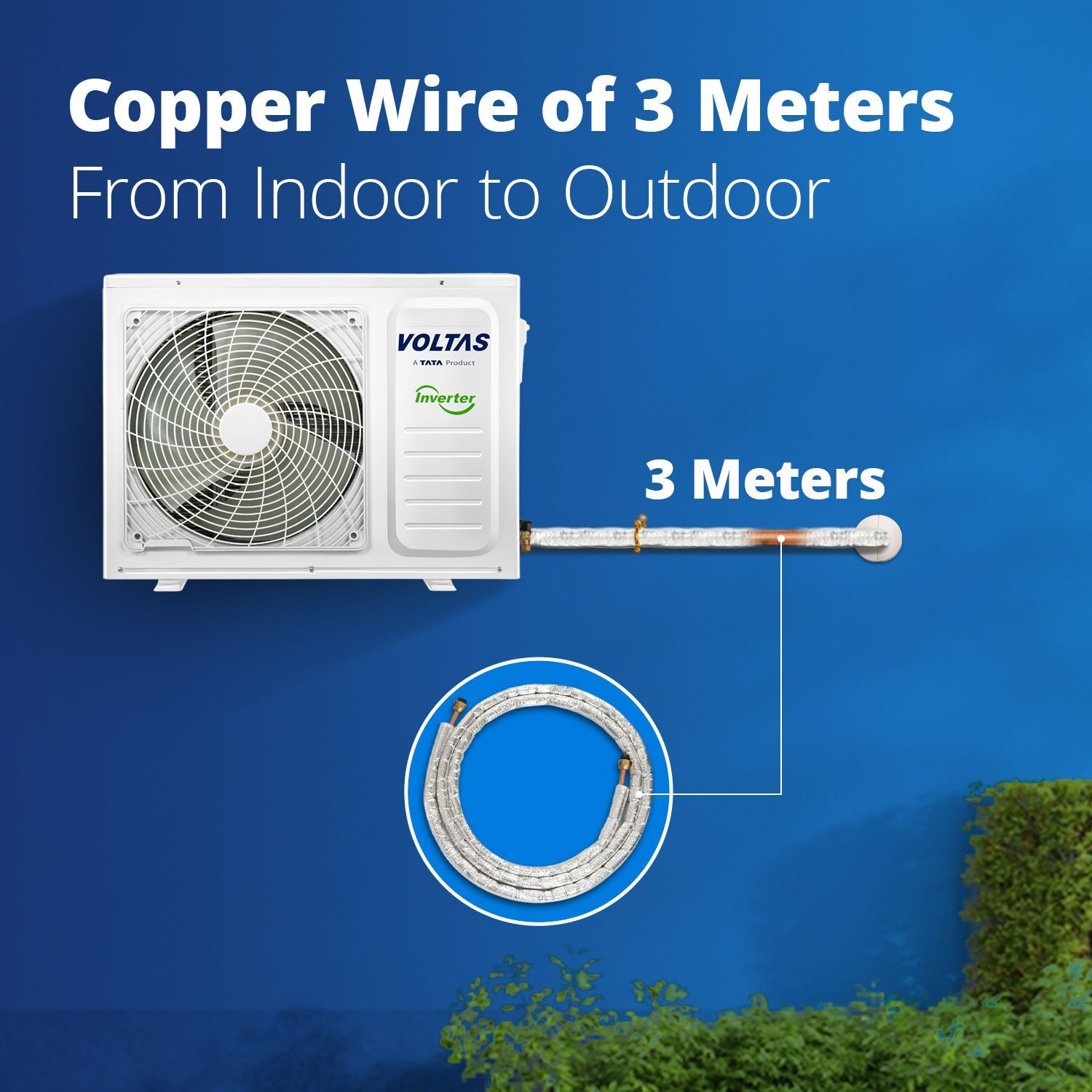 Image of Voltas 2023 Model 2 Ton 5 Star Split Inverter AC