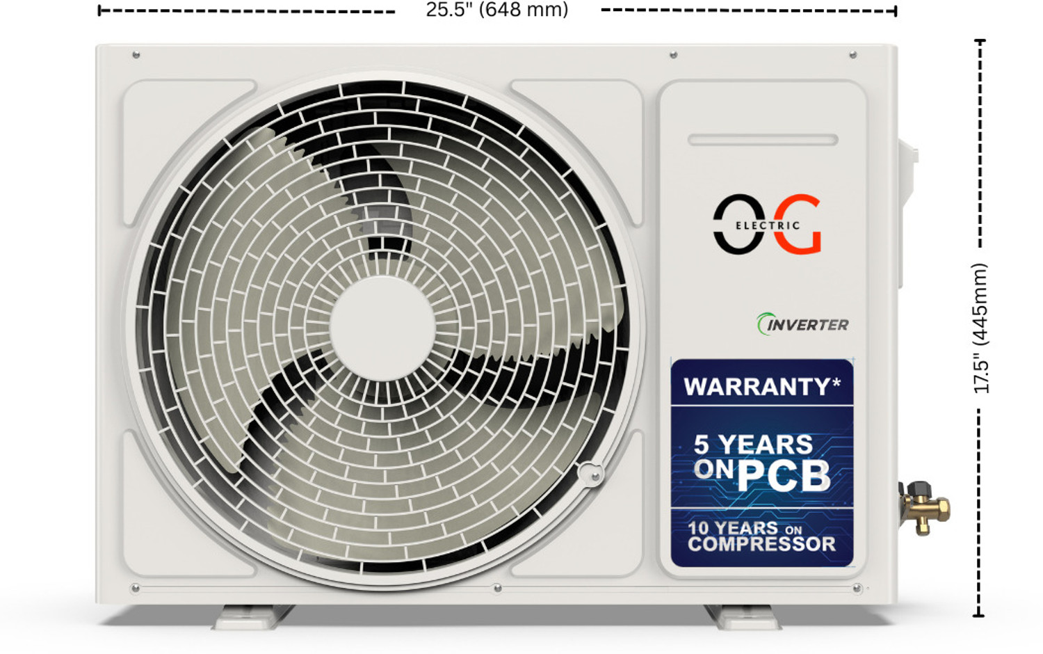 Image of OG Electric 2026 Model 1 Ton 3 Star Split Smart Inverter AC
