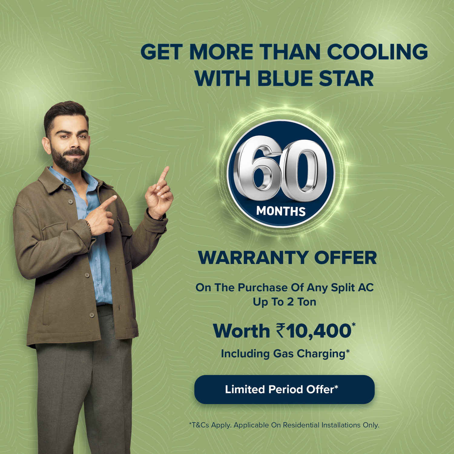 Image of Blue Star 2025 Model 1 Ton 3 Star Split Inverter AC