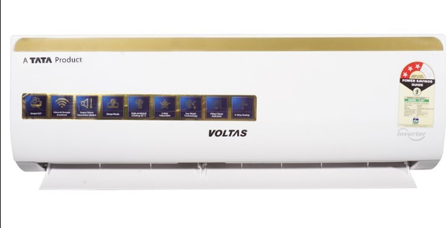 Image of Voltas 2024 Model 1 Ton 3 Star Split Inverter with Wi-fi AC