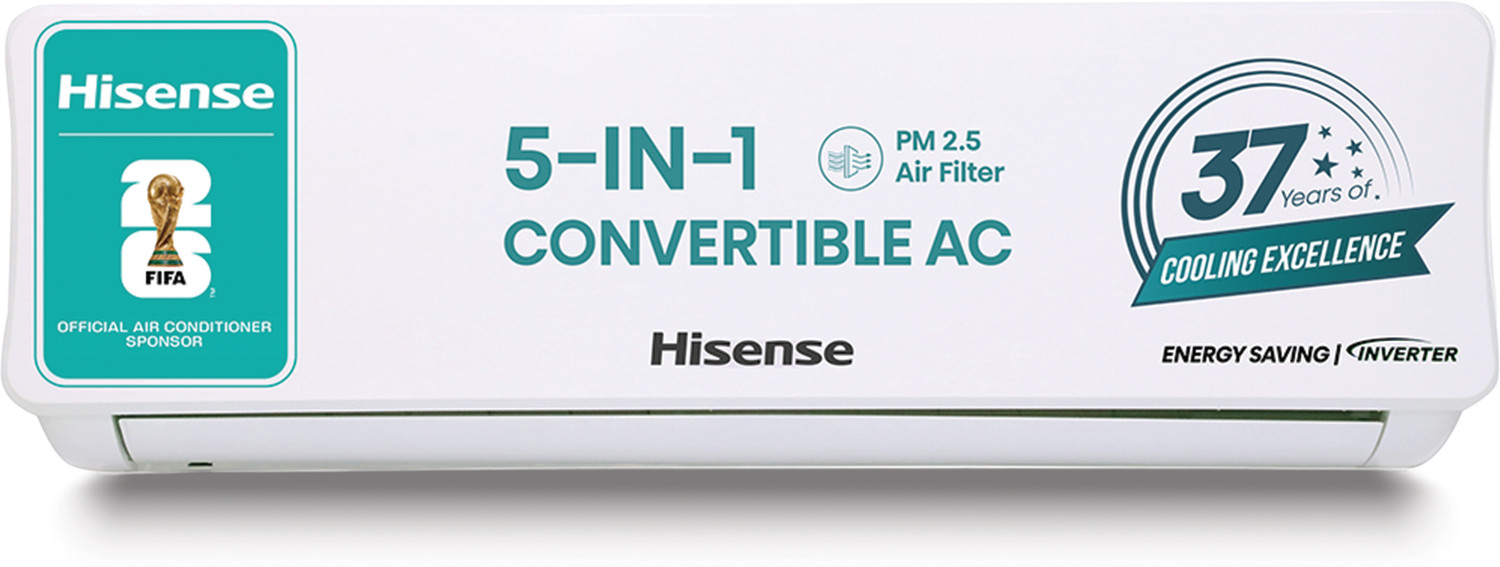 Image of Hisense 2026 Model 1.5 Ton 3 Star Split Inverter AC