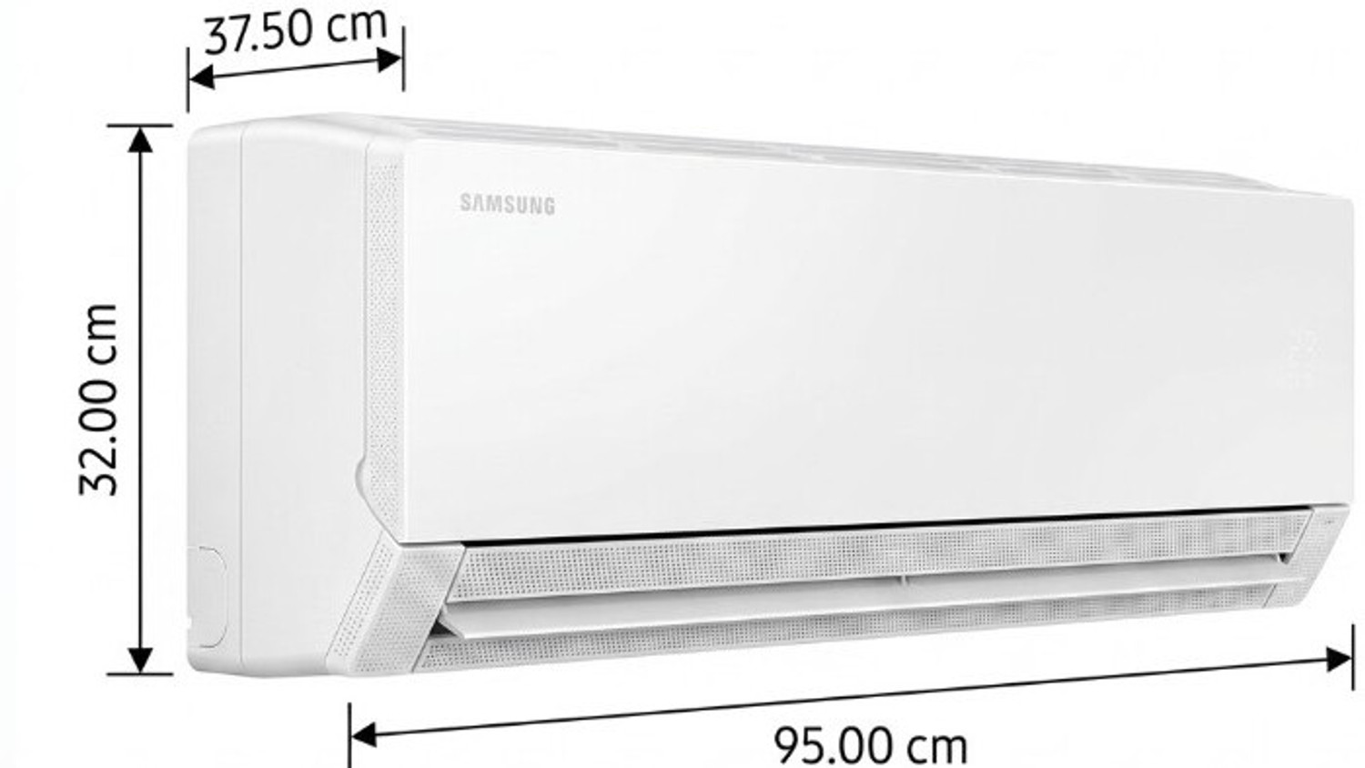 Image of Samsung 2026 Model 1.5 Ton 3 Star Split Inverter with Wi-fi AC (AR70H19D13W, White)