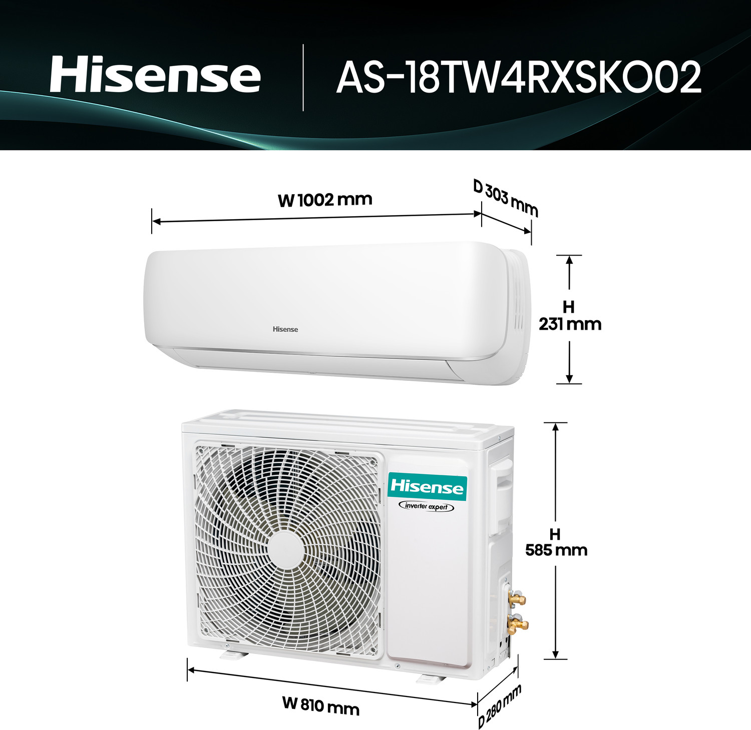 Image of Hisense 2026 Model 1.5 Ton 3 Star Split Inverter with Wi-fi AC