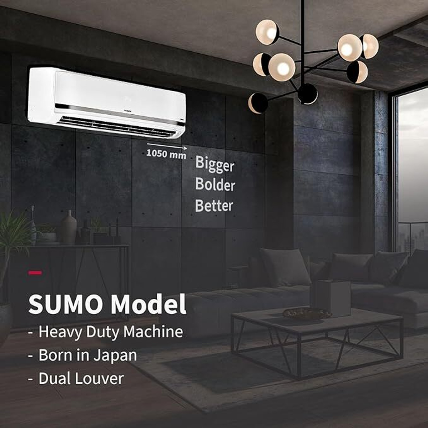 Image of Hitachi 2025 Model 1.5 Ton 5 Star Split Inverter with Wi-fi AC