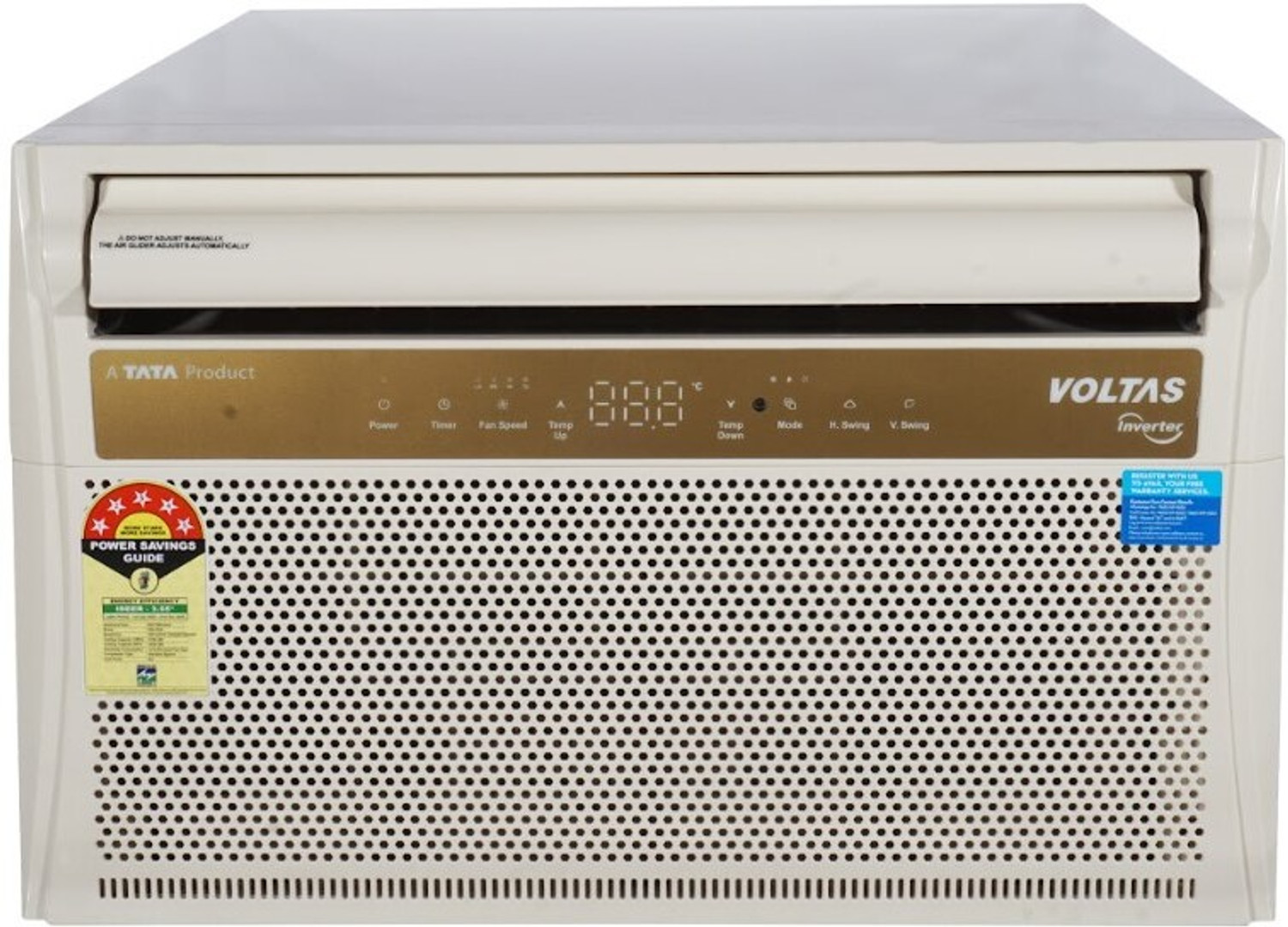 Image of Voltas 2025 Model 1.5 Ton 5 Star Window Inverter AC
