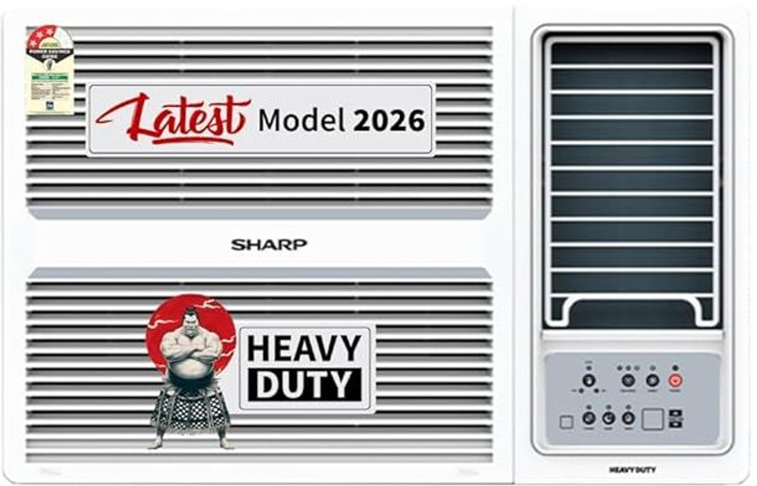 Image of Sharp 2026 Model 1.5 Ton 3 Star Window Fixed Speed AC