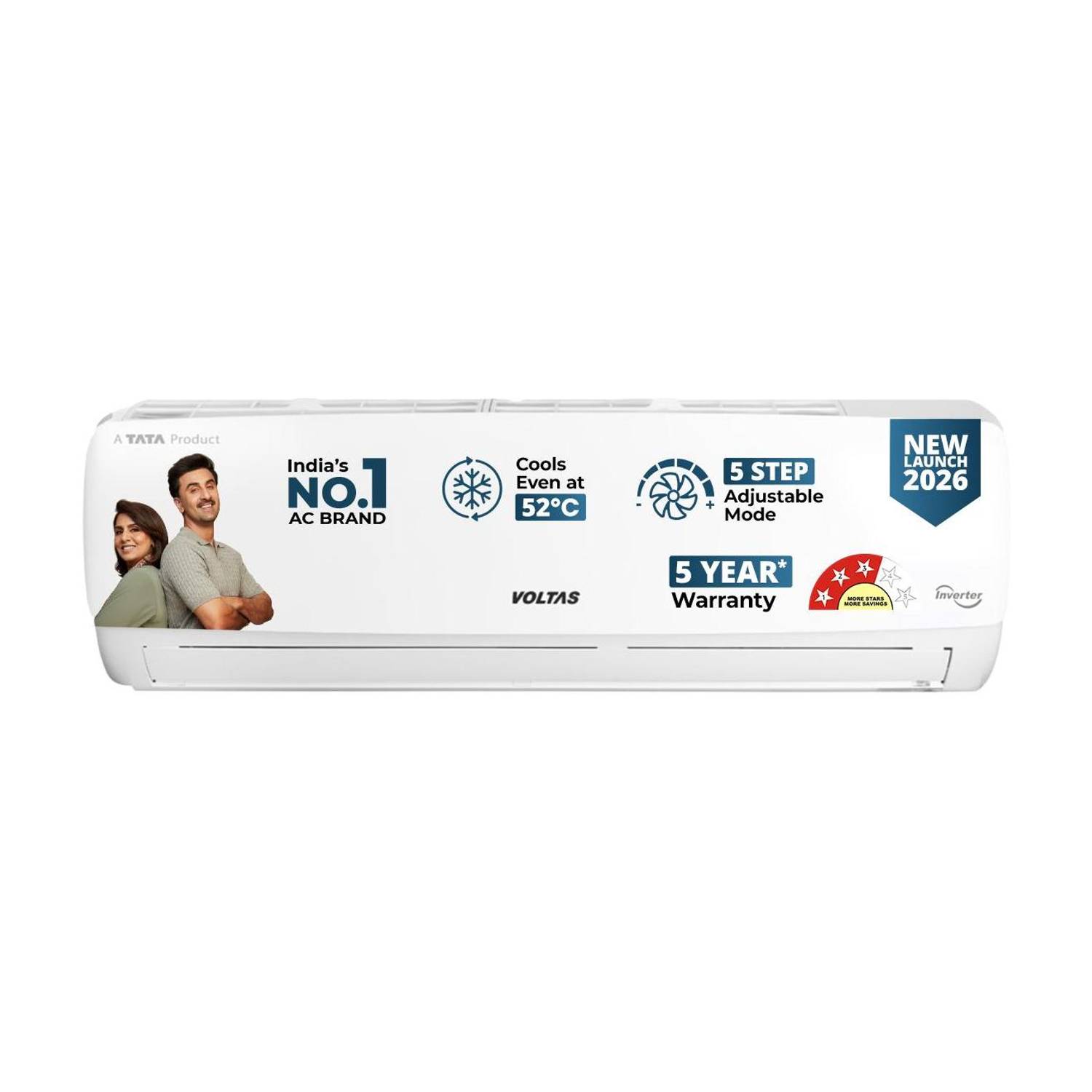 Voltas 2026 Model 1 Ton 3 Star Split Inverter AC