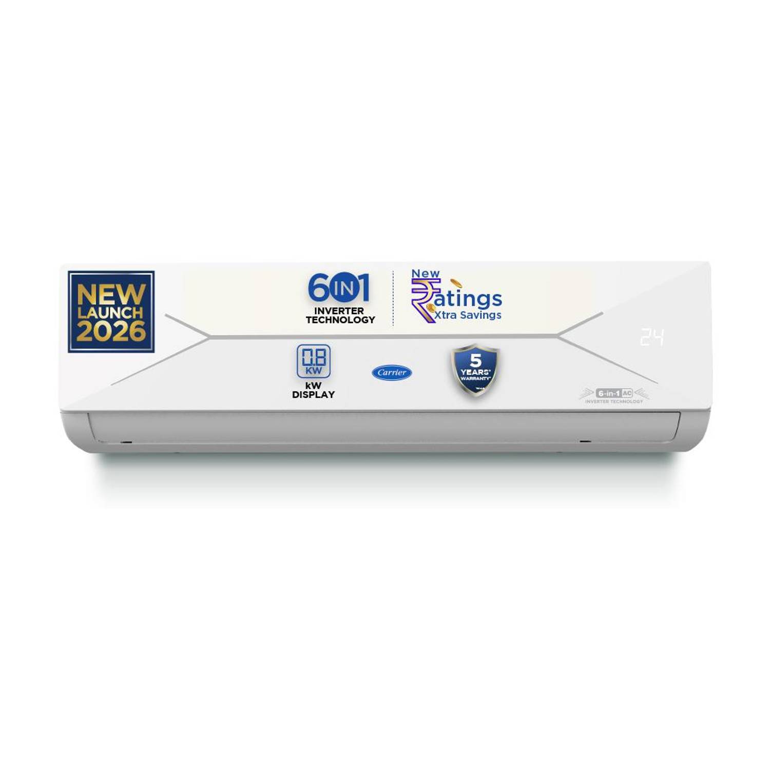 CARRIER 2026 Model 1.5 Ton 3 Star Split Inverter AC price history chart and lowest price