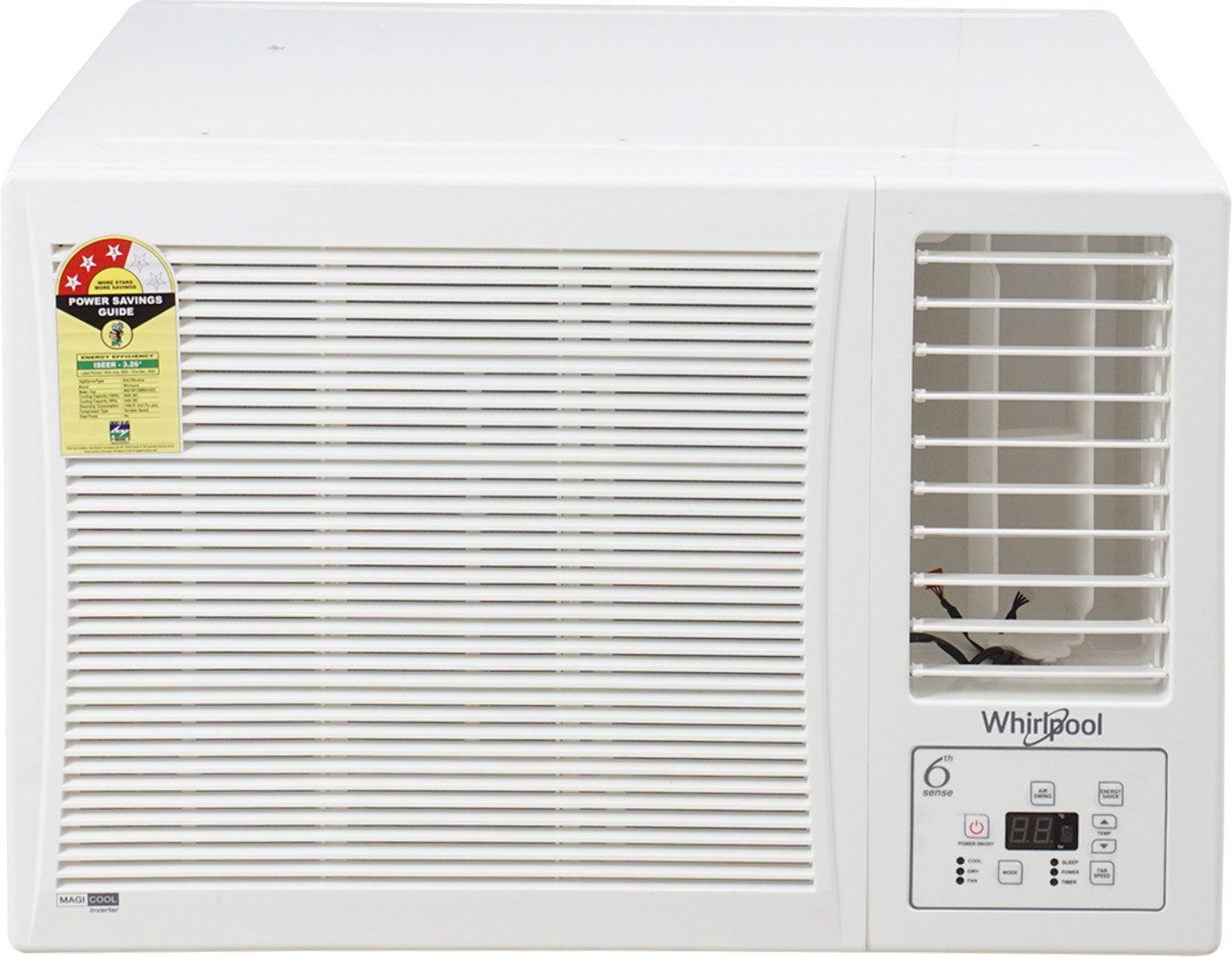 Image of Whirlpool 2025 Model 1.5 Ton 3 Star Window Inverter AC