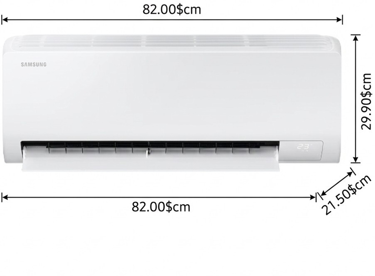 Image of Samsung 2026 Model 1 Ton 3 Star Split Inverter with Wi-fi AC