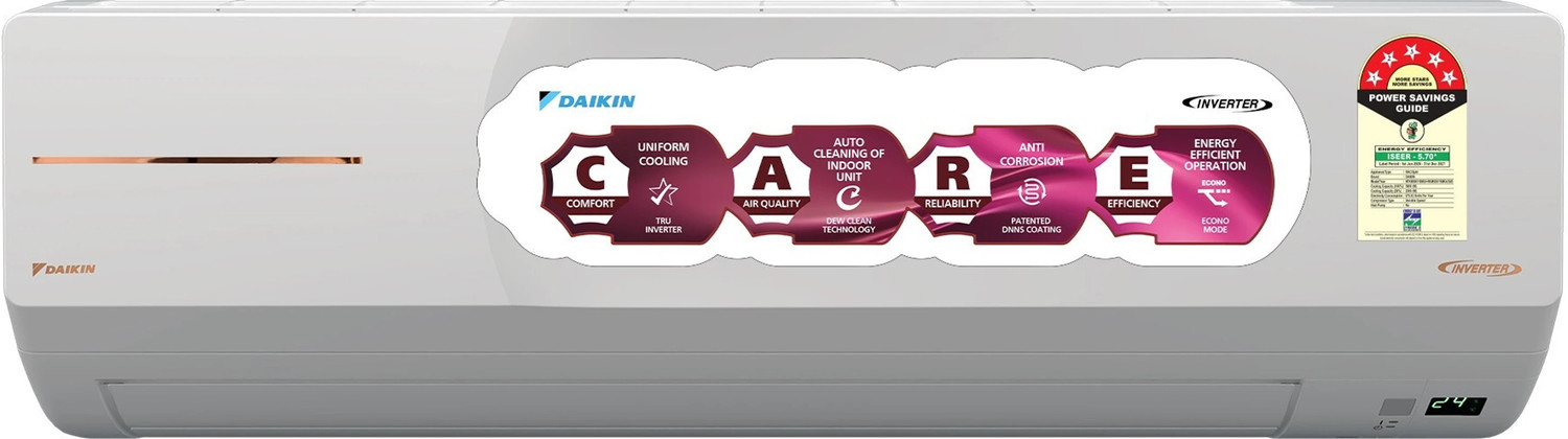 Image of Daikin 2026 Model 1.5 Ton 5 Star Split Inverter AC