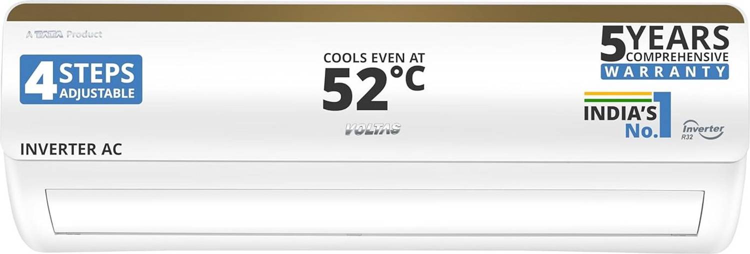 Voltas 2024 Model 1 Ton 5 Star Split Inverter AC