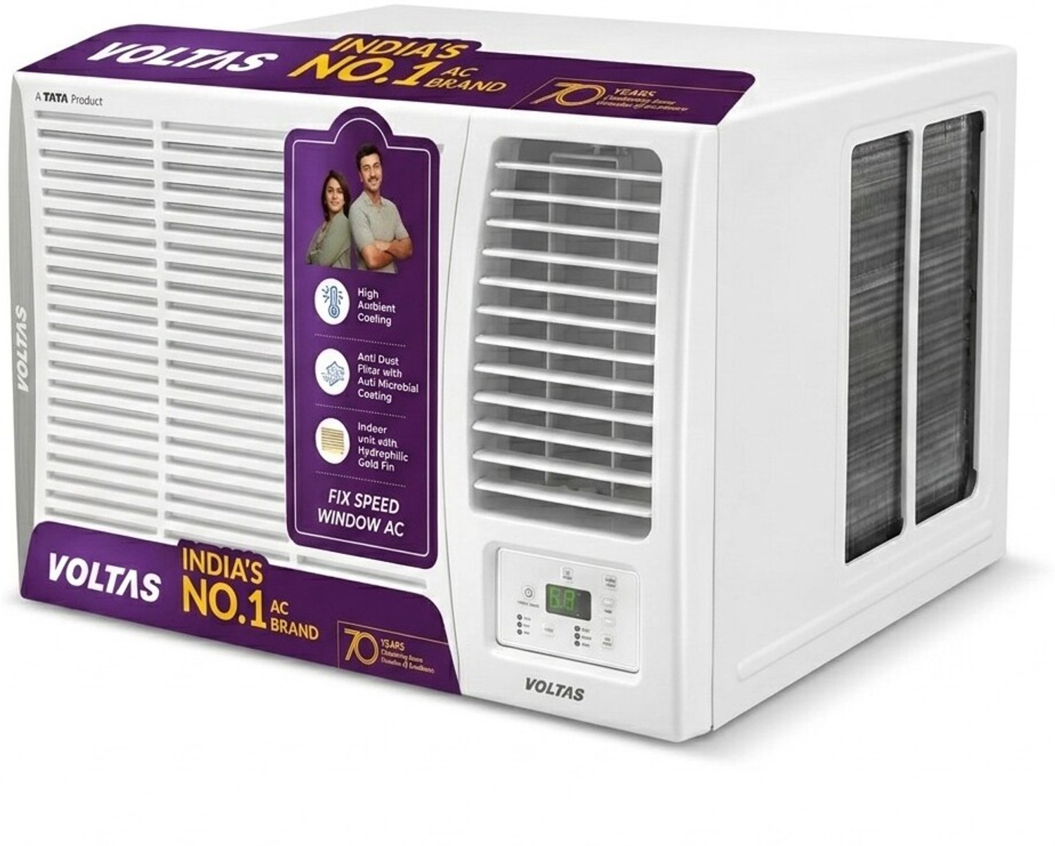 Image of Voltas 2026 Model 1.5 Ton 2 Star Window Inverter AC