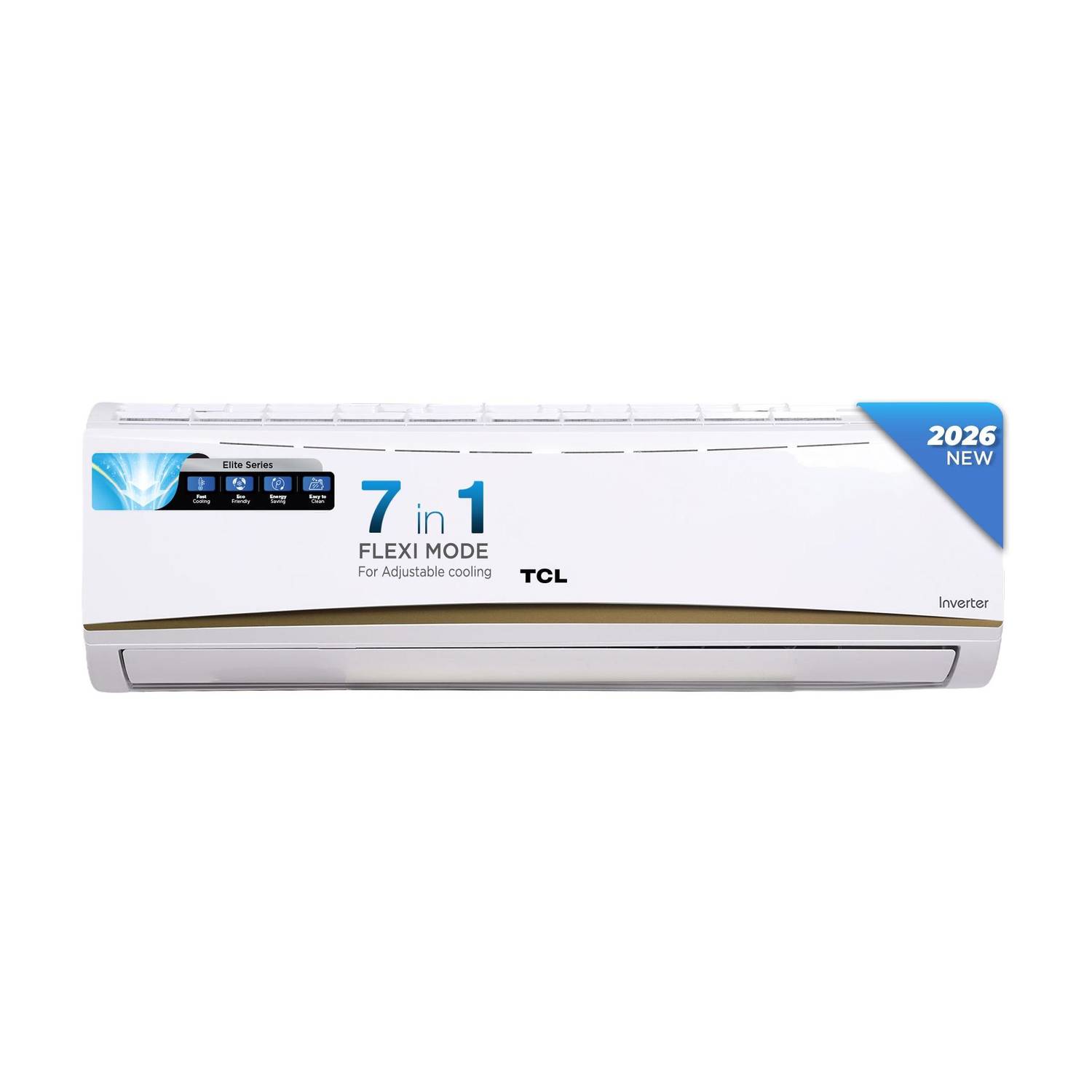 TCL 2026 Model 1.5 Ton 3 Star Split Inverter 7 Step Convertible with Powerful and Fast cooling, 4 Ways Swing, Blue Fin and Fungal Protection, Energy saving, Silent Operation AC