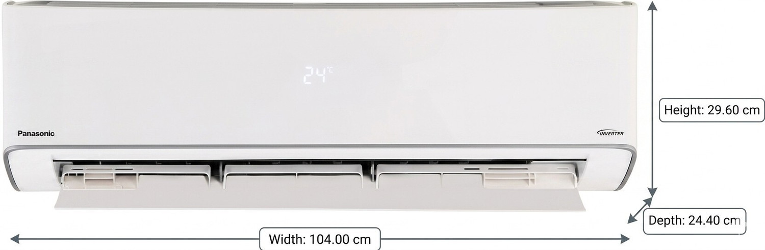 Image of Panasonic 2026 Model 1.5 Ton 3 Star Split Inverter AC