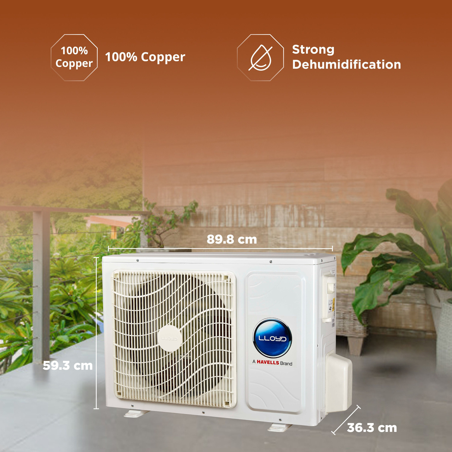 Image of Lloyd 2026 Model 1.5 Ton 5 Star Split Inverter AC
