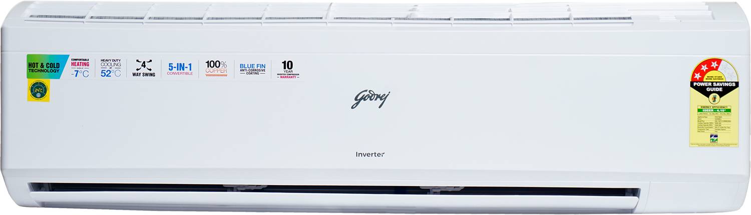 Godrej 2024 Model 1.5 Ton 3 Star Split Inverter AC