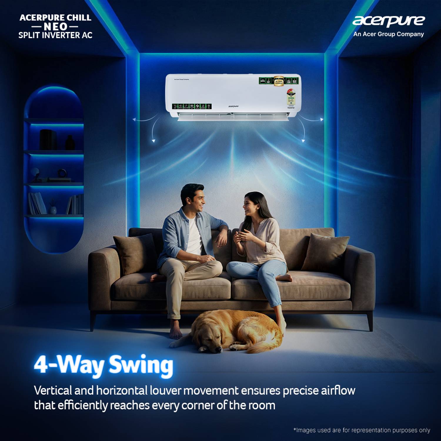 Flipkart.com | Buy Acerpure 2026 Model 1 Ton 3 Star Split Inverter