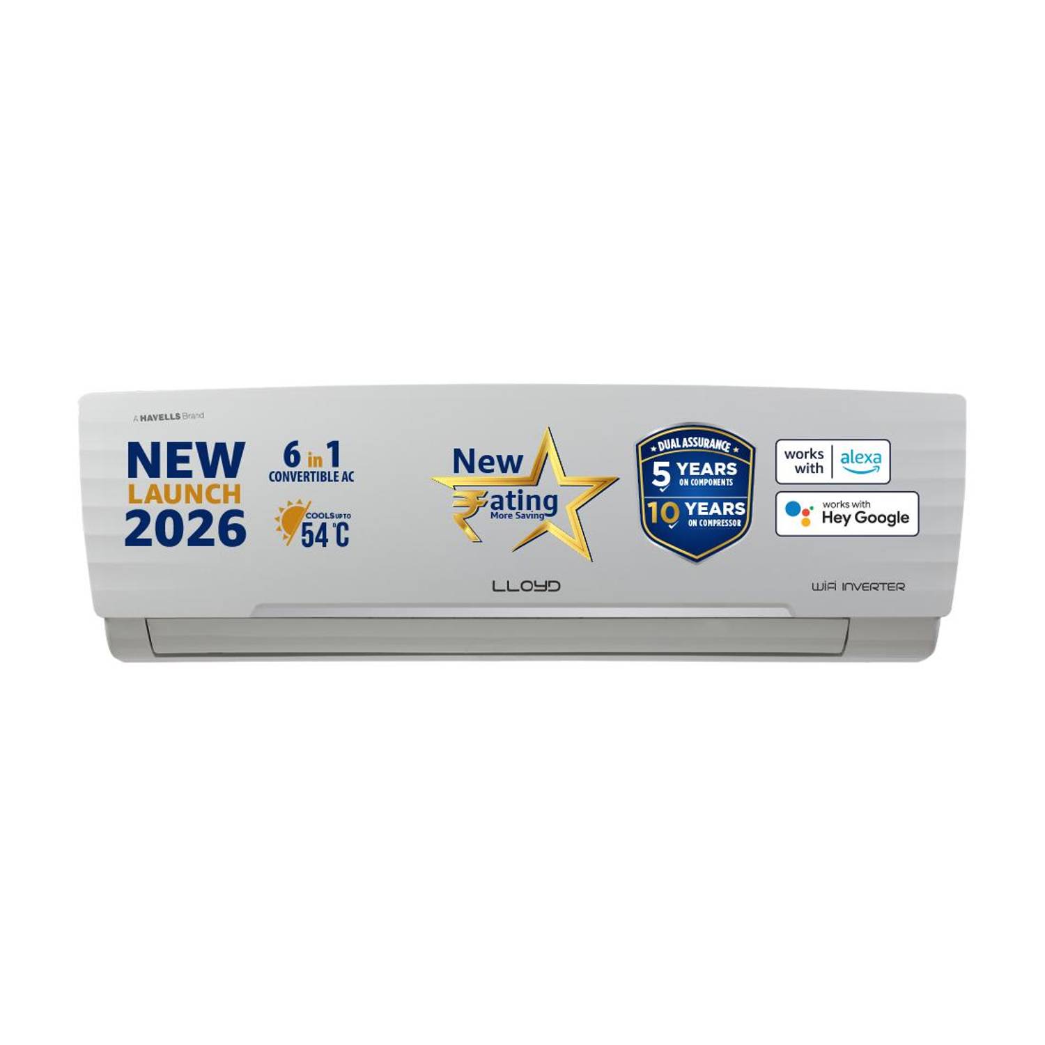 Lloyd 2026 1.5 Ton 5 Star Split Inverter Wi-fi AC - Image 1