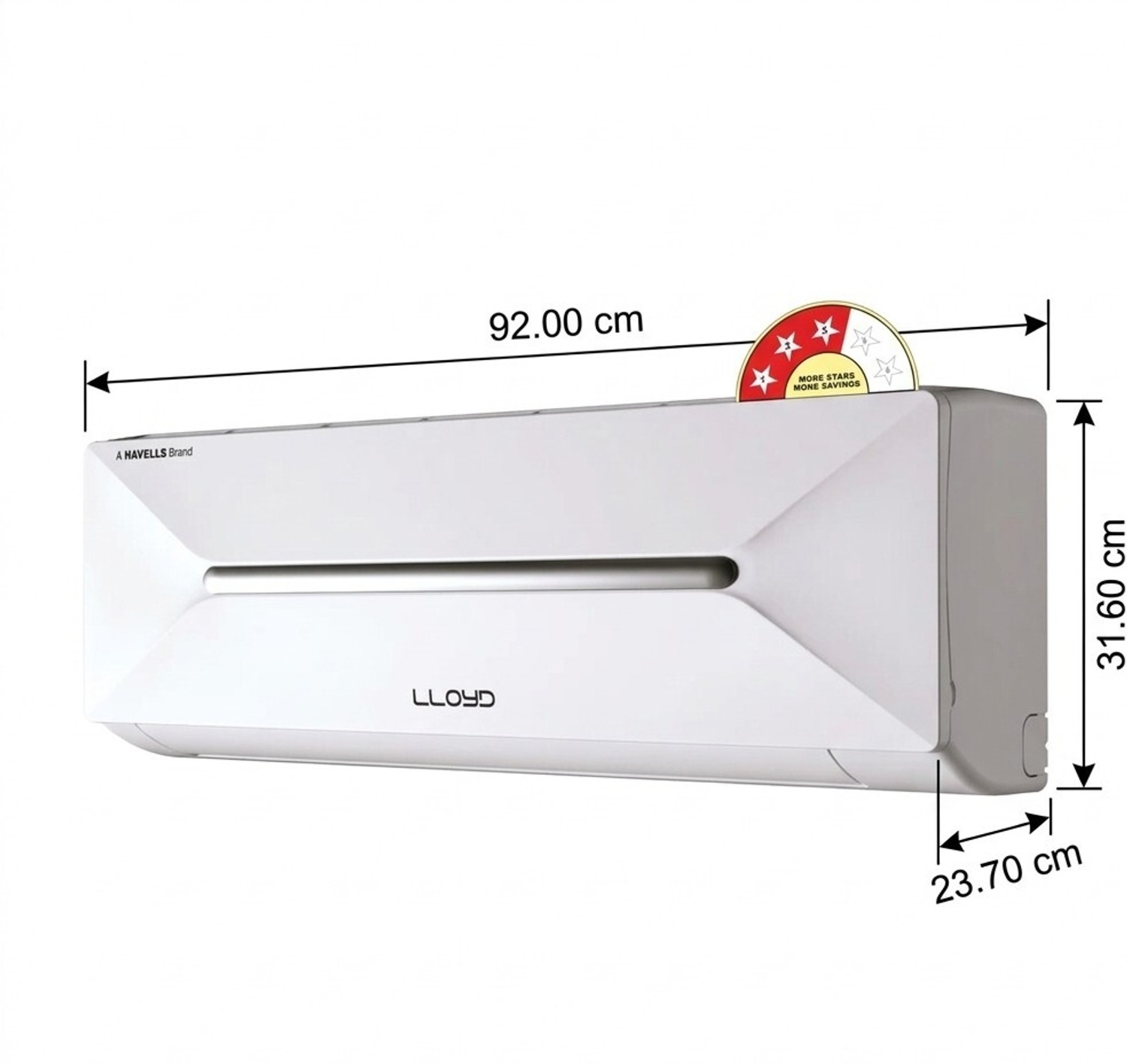 Image of Lloyd 2025 Model 1.5 Ton 3 Star Split Inverter with Wi-fi AC