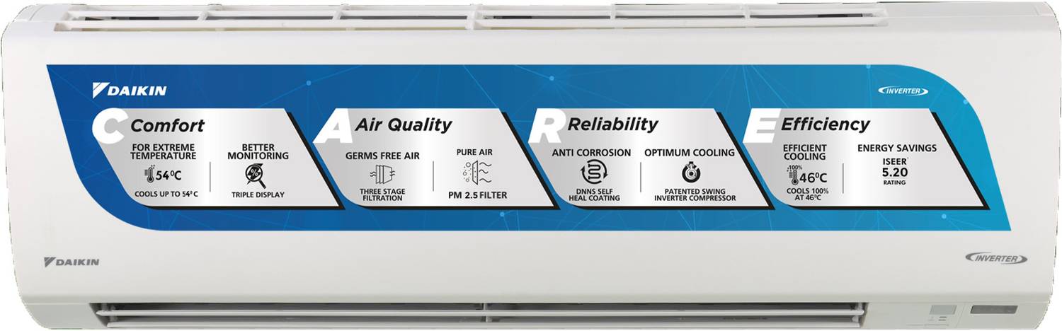 Daikin 2025 Model 1 Ton 5 Star Split Inverter AC