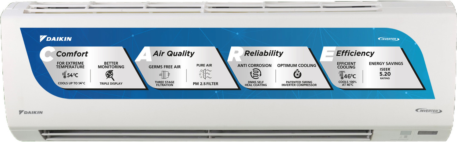Image of Daikin 2025 Model 1 Ton 5 Star Split Inverter AC