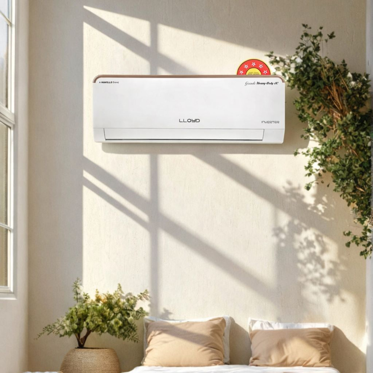 Image of Lloyd 2025 Model 1.5 Ton 5 Star Split Inverter AC