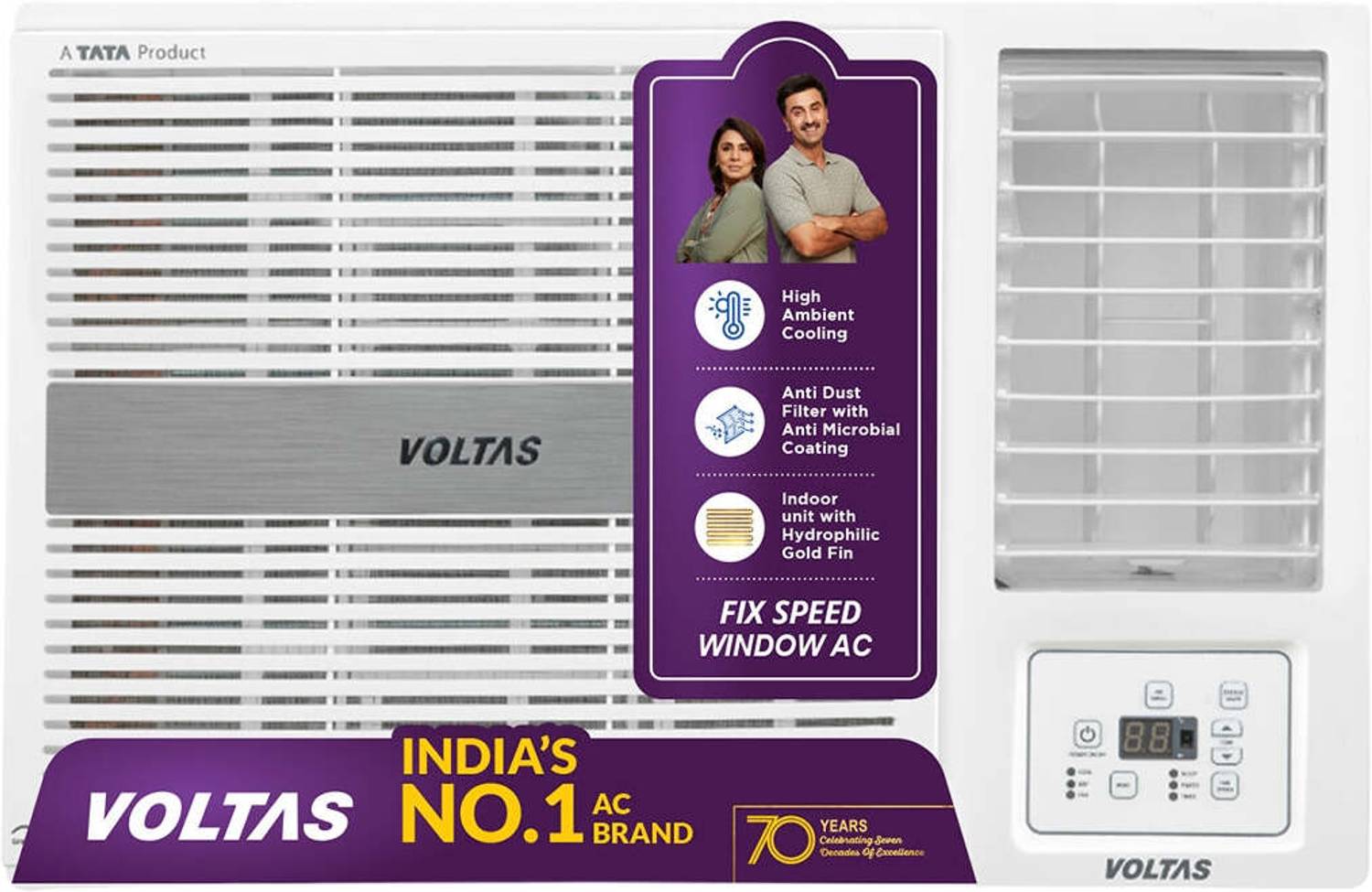 Voltas 2026 Model 1.5 Ton 2 Star Window Fixed Speed AC