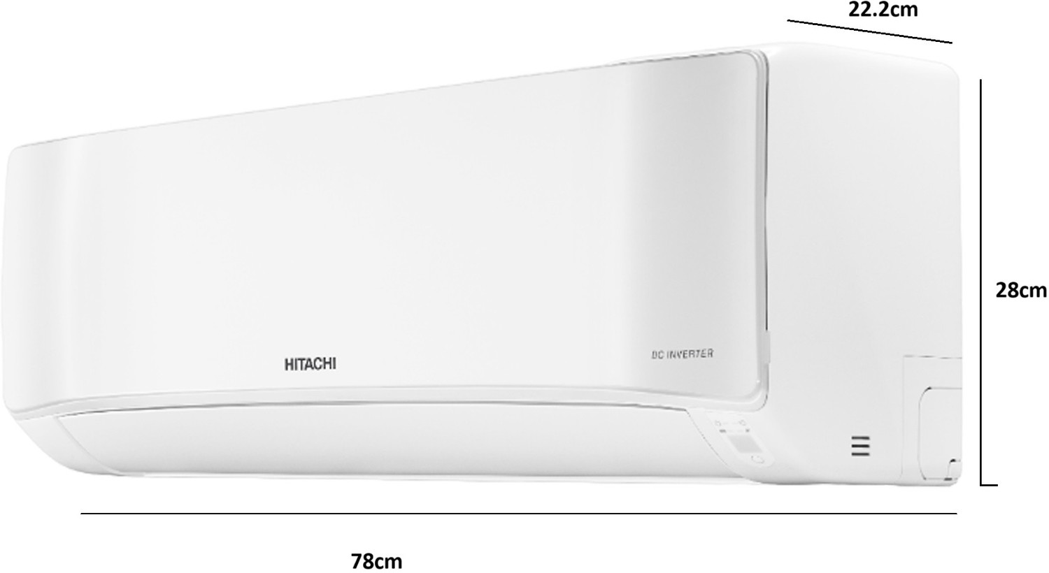 Image of Hitachi 2023 Model 1 Ton 5 Star Split Inverter AC