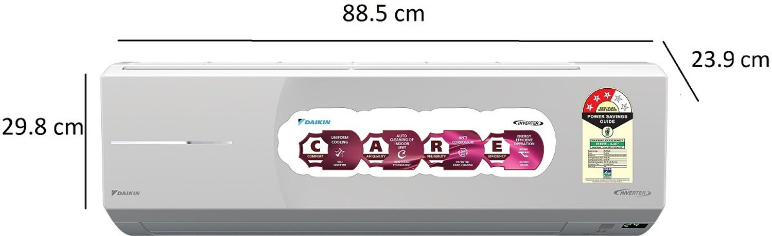 Image of Daikin 2026 Model 1.5 Ton 3 Star Split Inverter AC
