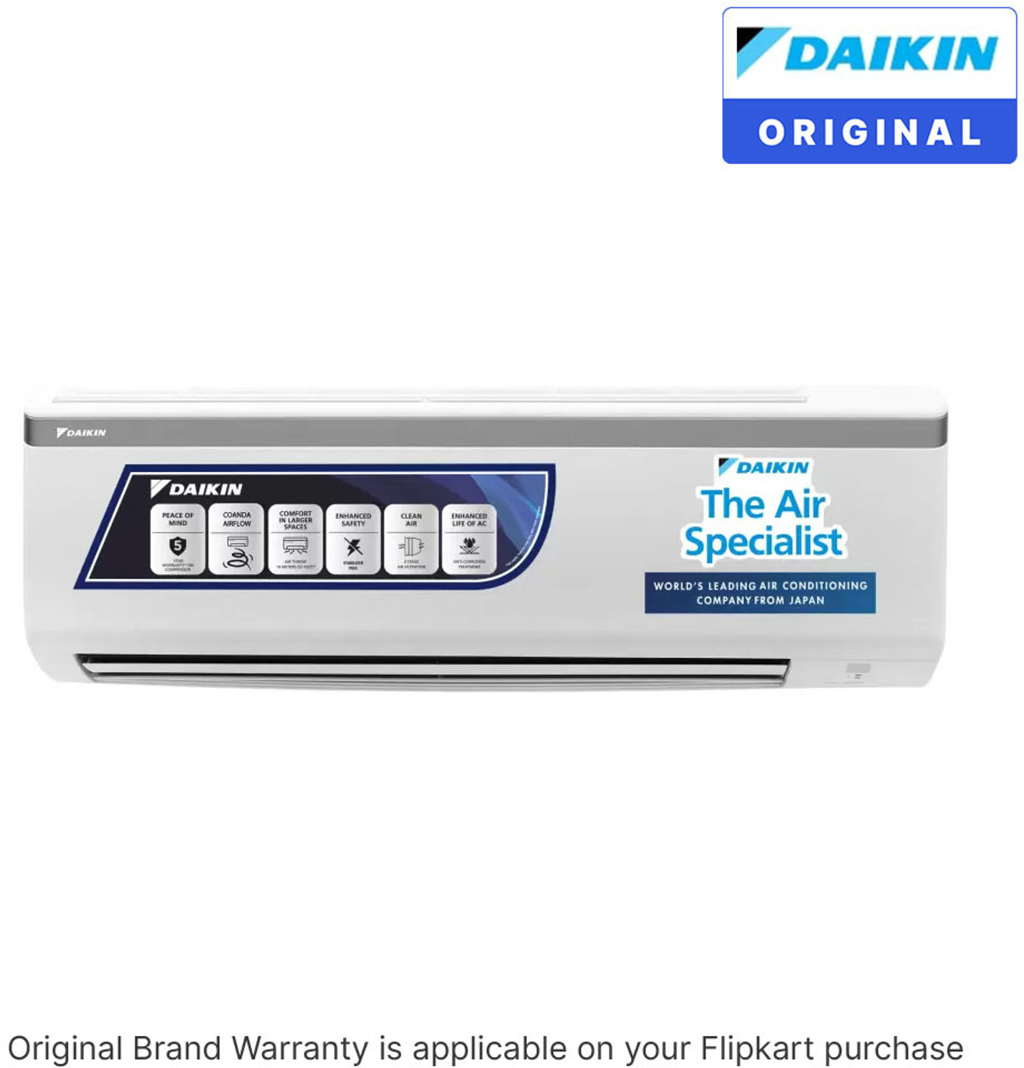 Image of Daikin 2023 Model 0.8 Ton 3 Star Split Fixed Speed AC