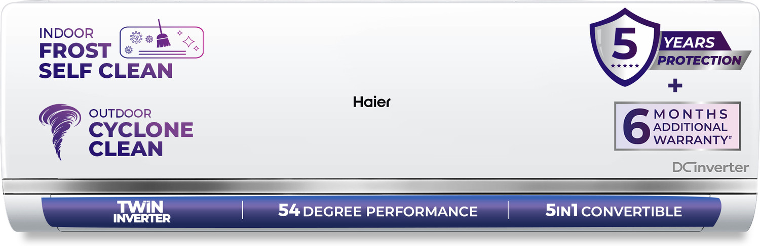 Image of Haier 2026 Model 1.2 Ton 3 Star Split Inverter AC