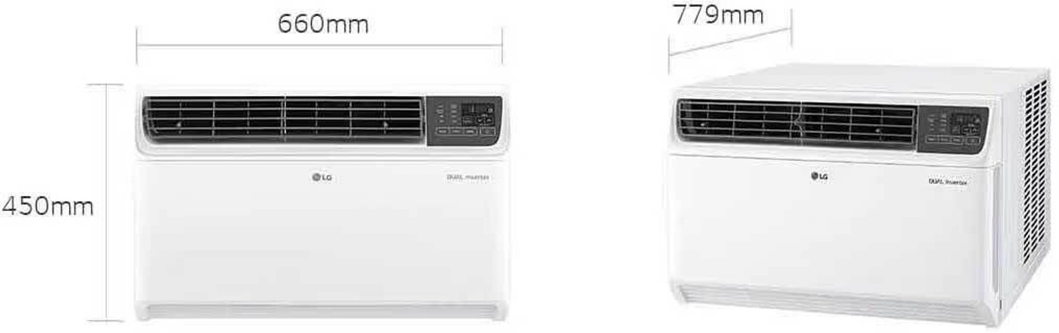 Image of LG 2026 Model 1.5 Ton 5 Star Window Dual Inverter AC