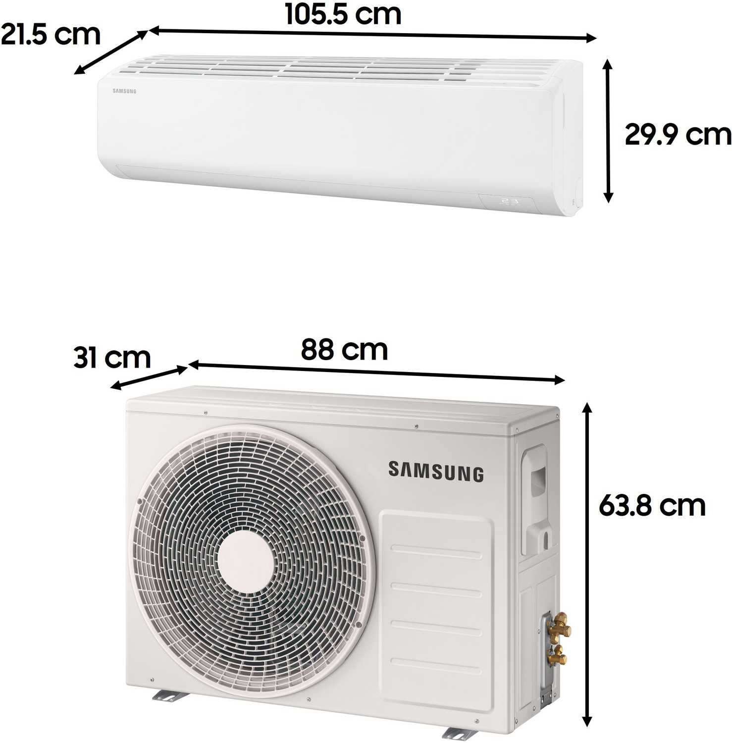 Image of Samsung 2026 Model 1.5 Ton 5 Star Split Inverter with Wi-fi AC
