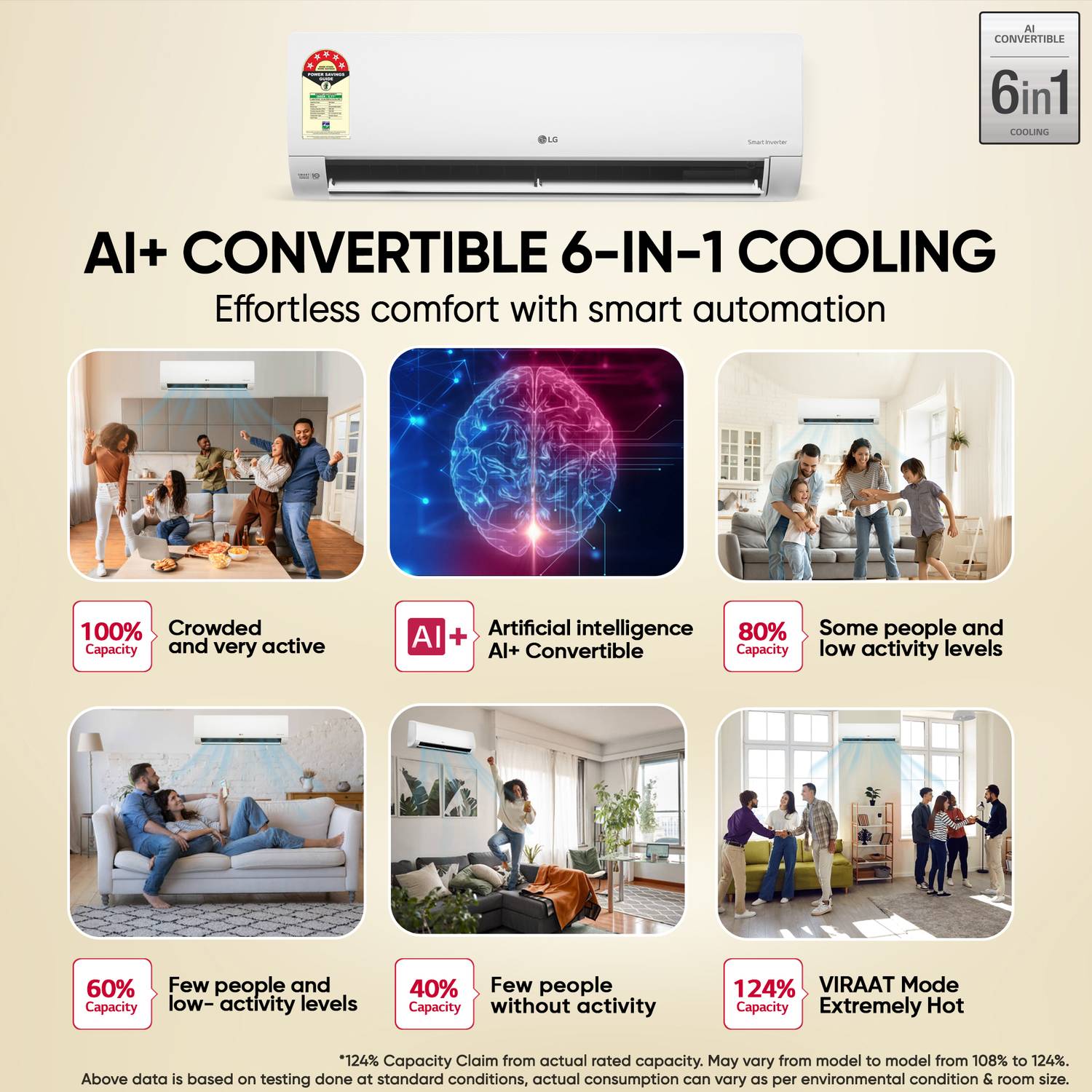LG 2026 1.5 Ton 5 Star Split AC - Image 5