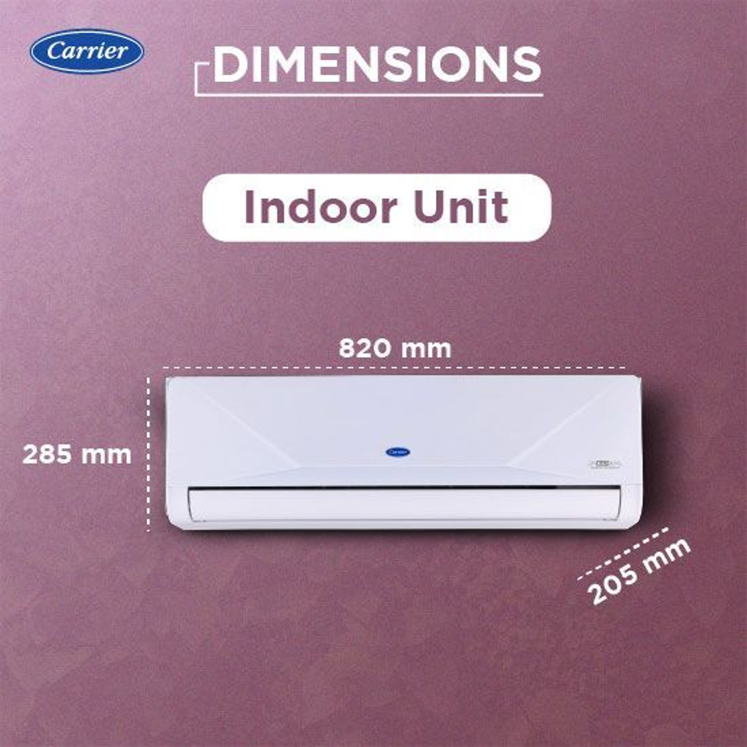 Image of CARRIER 2025 Model 1.5 Ton 3 Star Split Inverter with Wi-fi AC