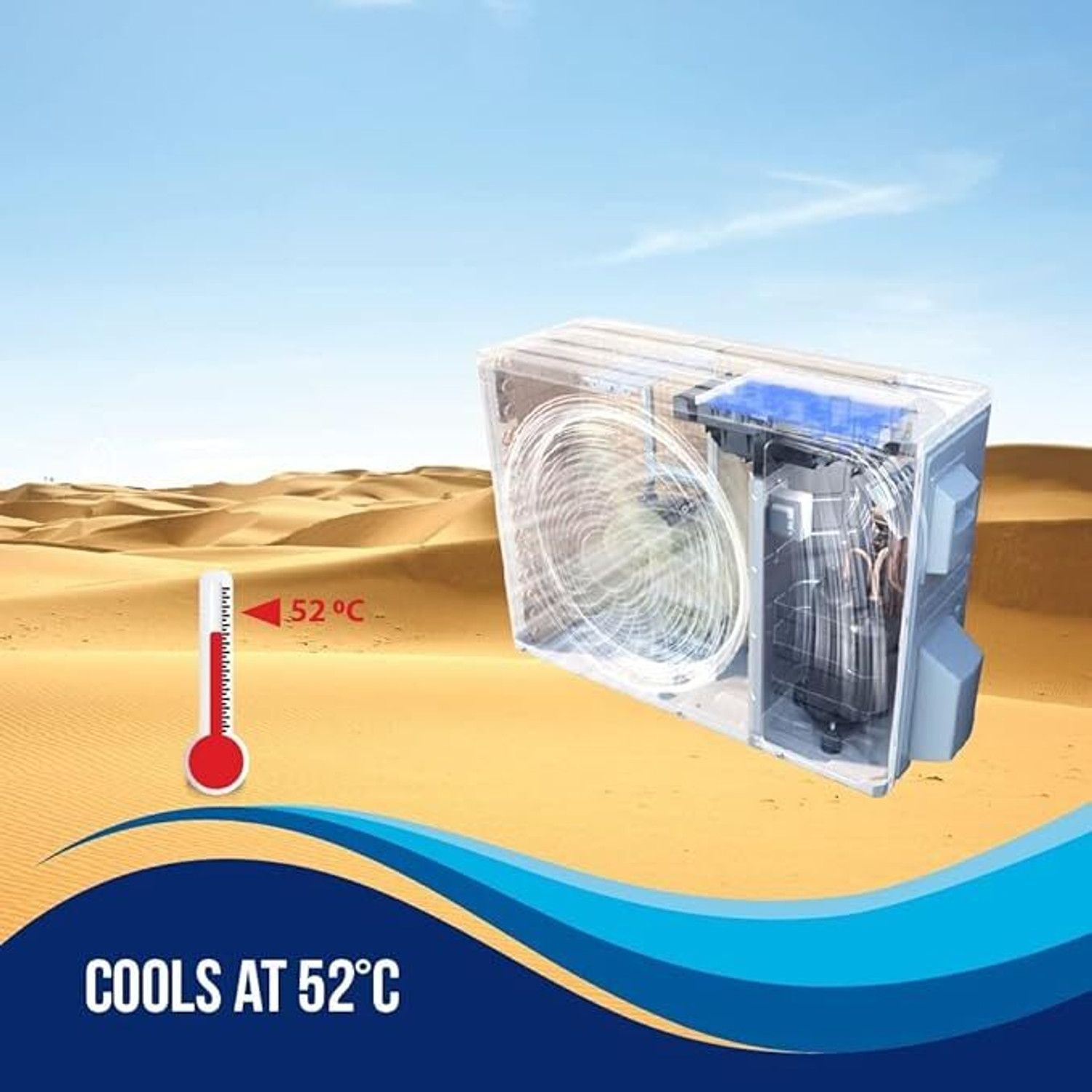 Image of Lloyd 2024 Model 1 Ton 3 Star Split Inverter with Wi-fi AC