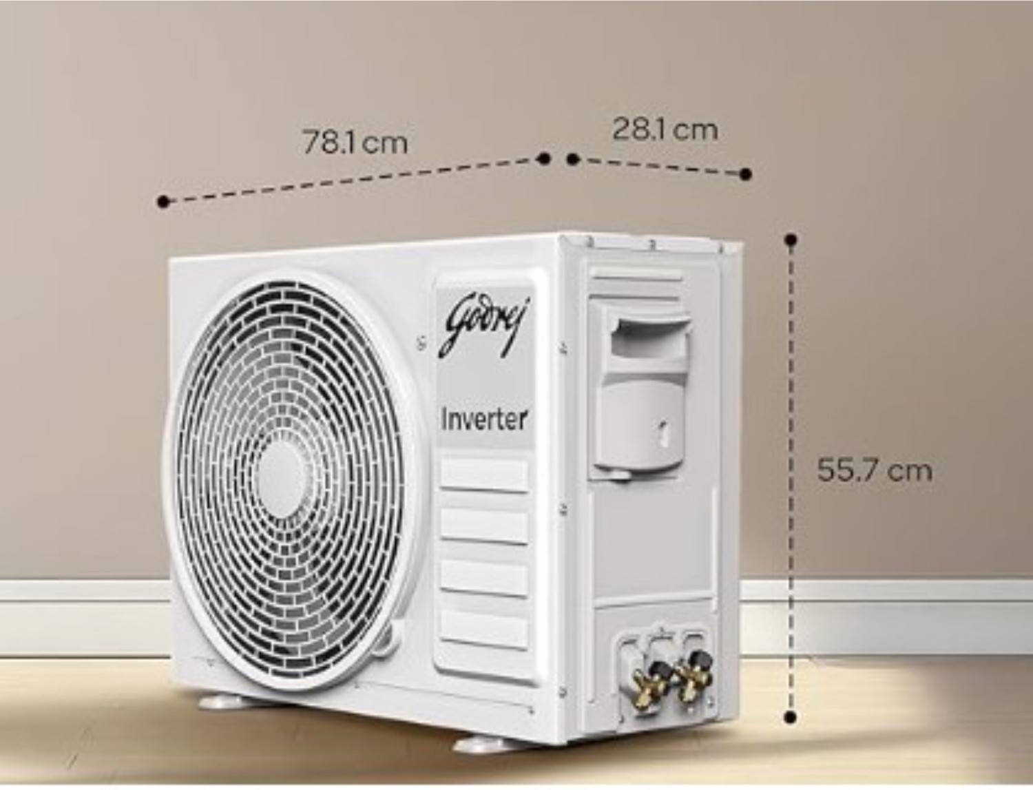 Image of Godrej 2025 Model 2 Ton 3 Star Split Inverter AC