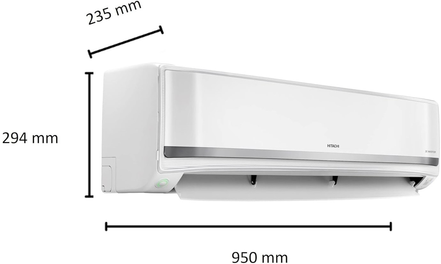 Image of Hitachi 2023 Model 1.5 Ton 5 Star Split Inverter AC