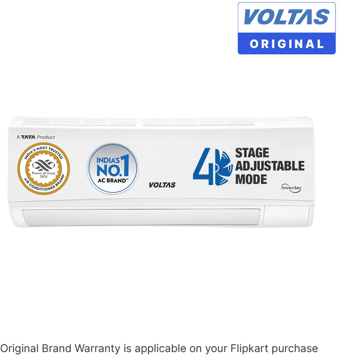 Image of Voltas 2024 Model 1 Ton 3 Star Split Inverter AC