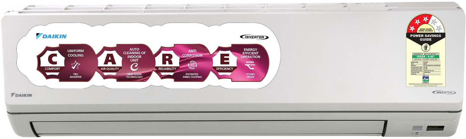 Image of Daikin 2026 Model 2 Ton 3 Star Split Inverter AC