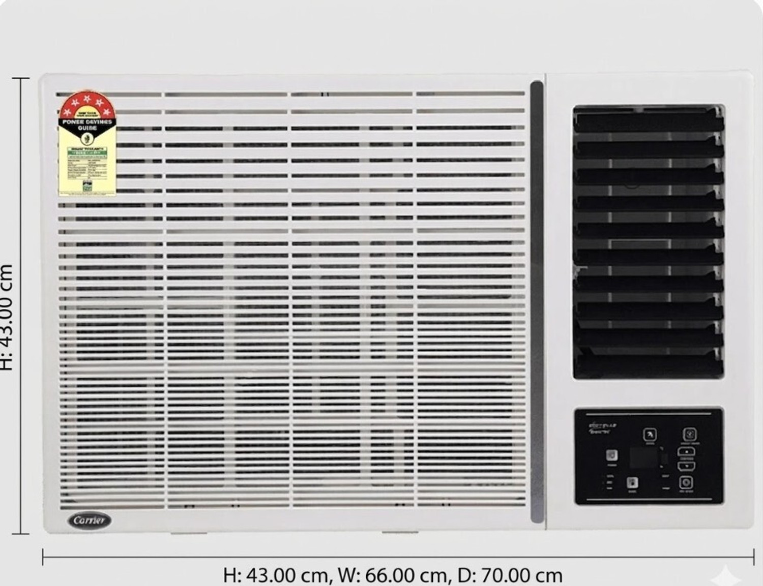 Image of CARRIER 2025 Model 1.5 Ton 5 Star Window Inverter AC